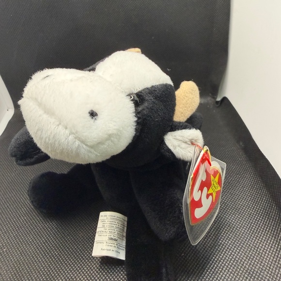 Ty Beanie Baby Daisy Cow 1994 Plush w Tag Protector - Picture 4 of 7